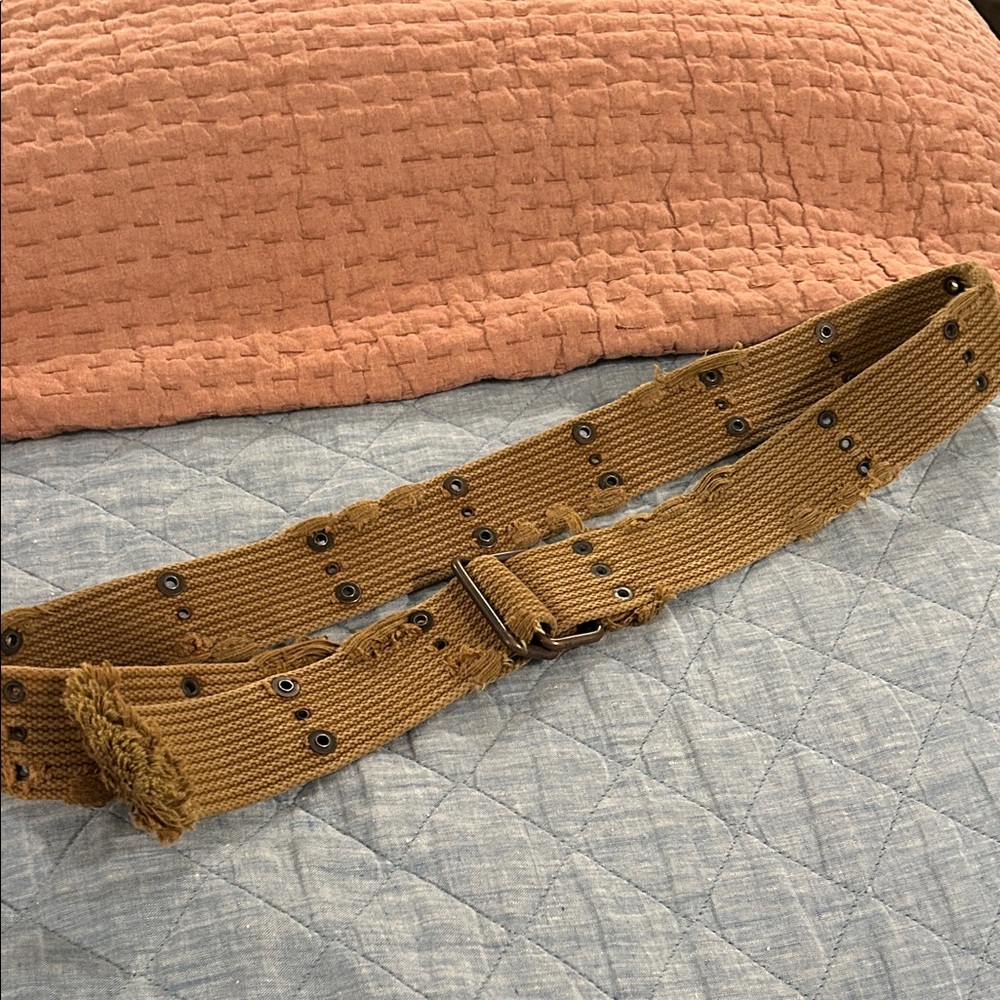 Vintage Hollister Tan Belt for Men